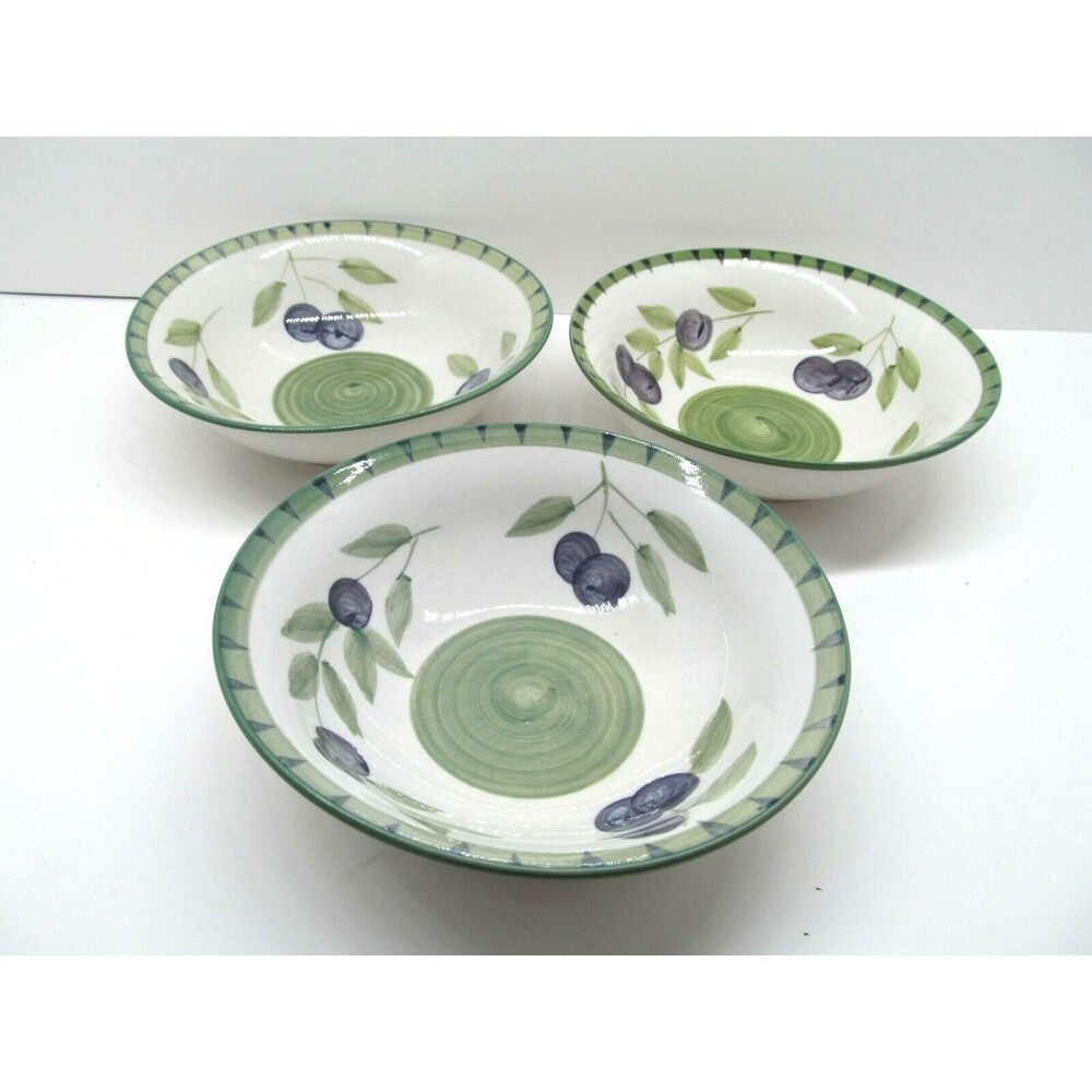 Tabletops Unlimited Olive Garden 3 Cereal Bowls And 2 Salad Plates